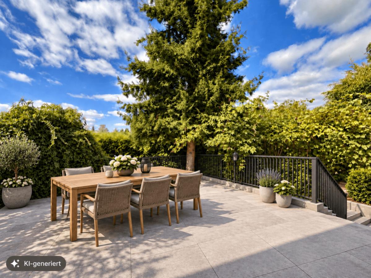 Terrasse Visualisierung