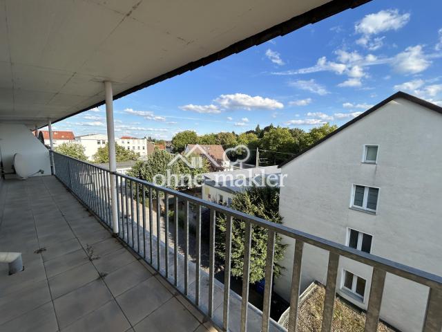 Blick Südwestbalkon