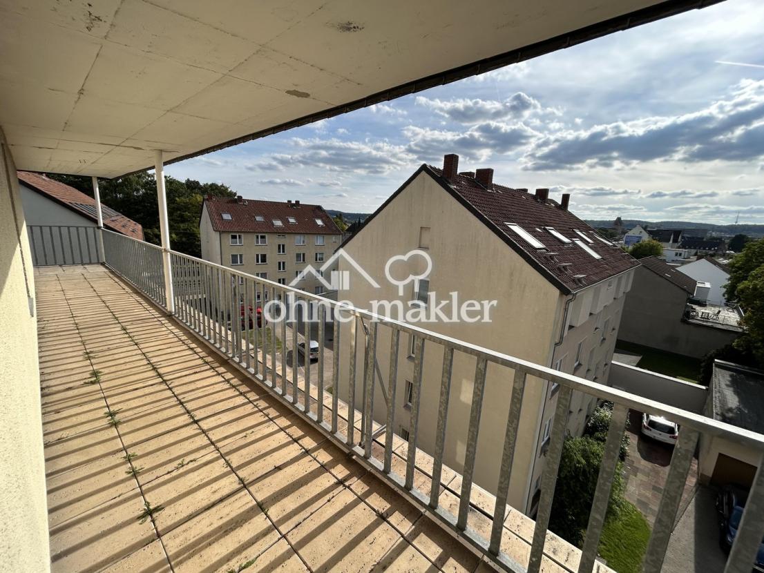 Blick Südwest Balkon