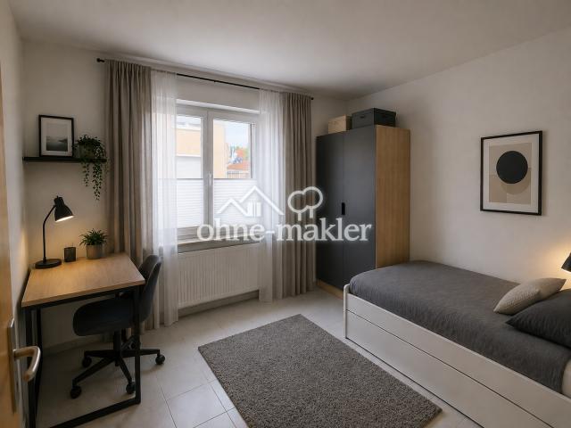 Büro/Gästezimmer m KI möbliert