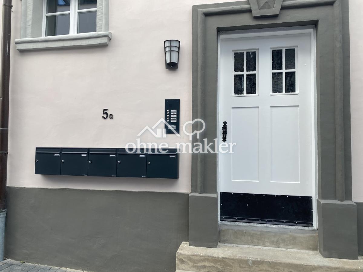 Hauseingang Rückseite 