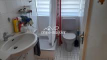 Dusche mit WC