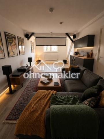 Wohnzimmer möbliert