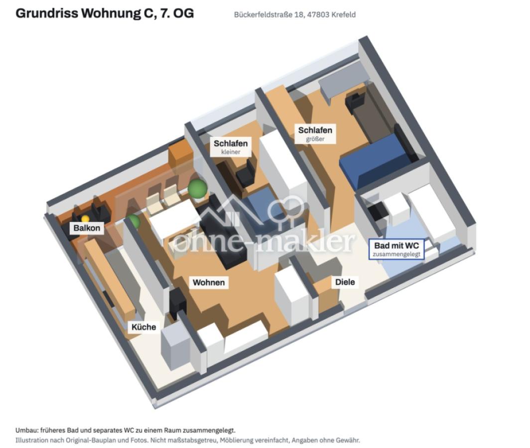 3D-Grundriss