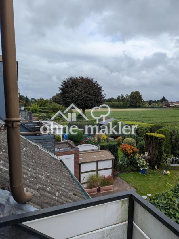 Blick vom Balkon