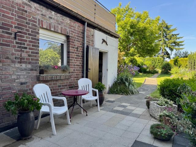 Terrasse im Sommer
