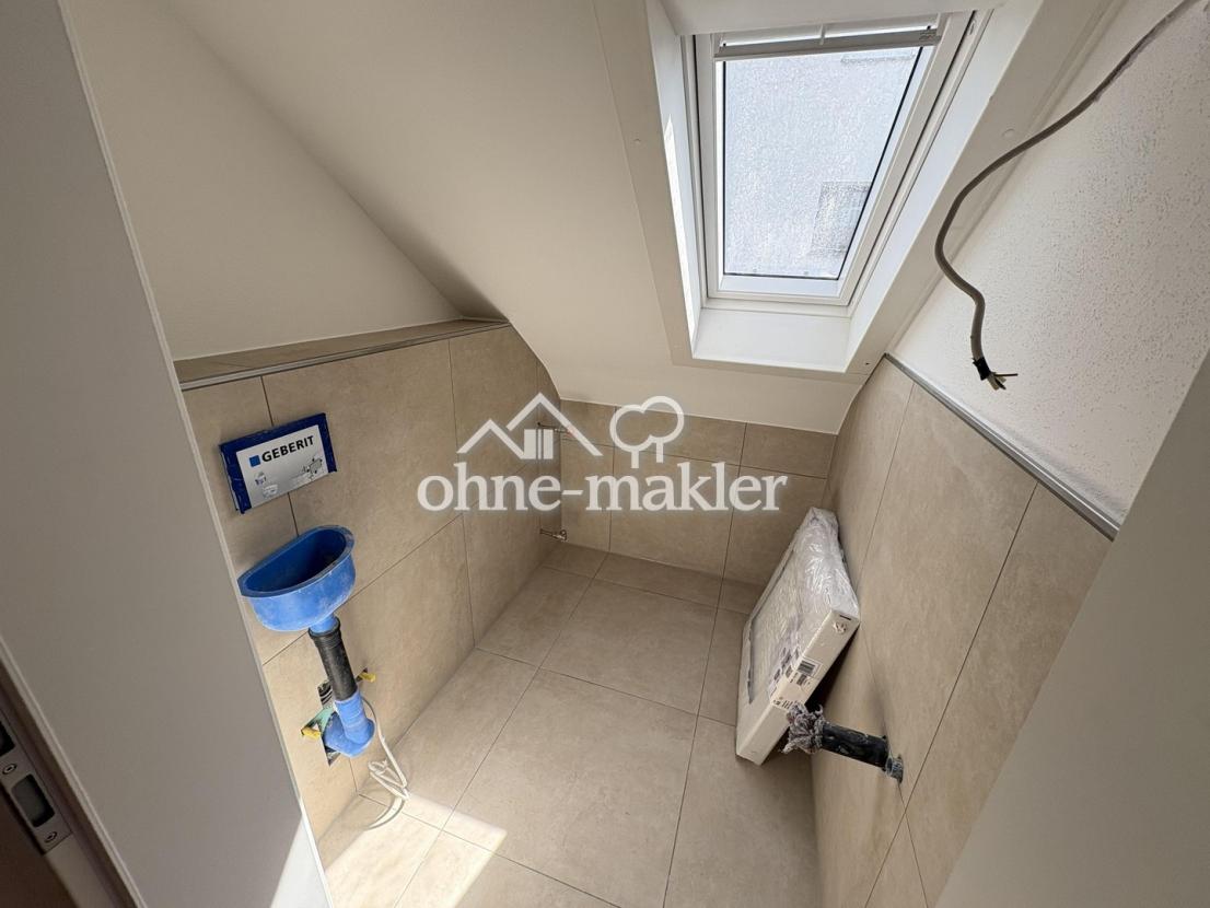 Gäste-WC vor Fertigstellug