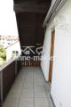Balkon mit Markise