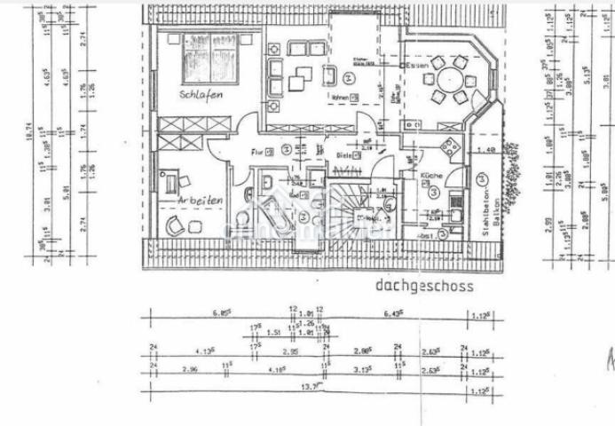 Grundriss Whg. 2. OG