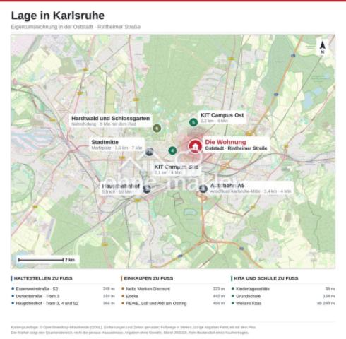 Lage Karlsruhe
