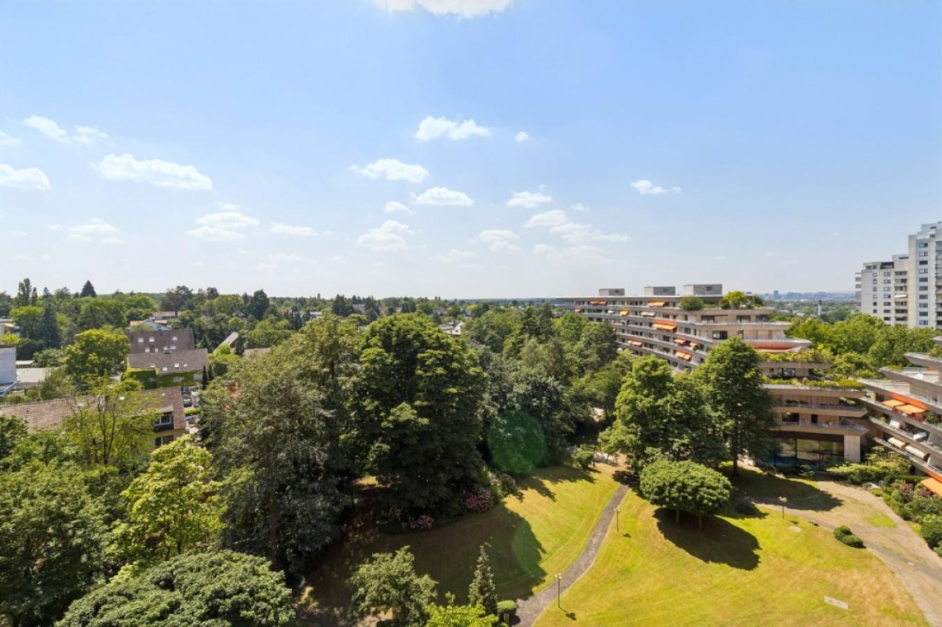 Ausblick Balkon hinten