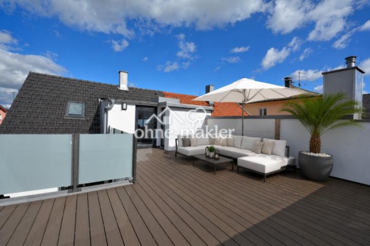Großzügige Dachterrasse