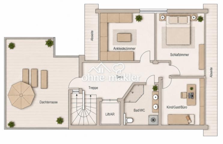 Grundriss Dachgeschoss
