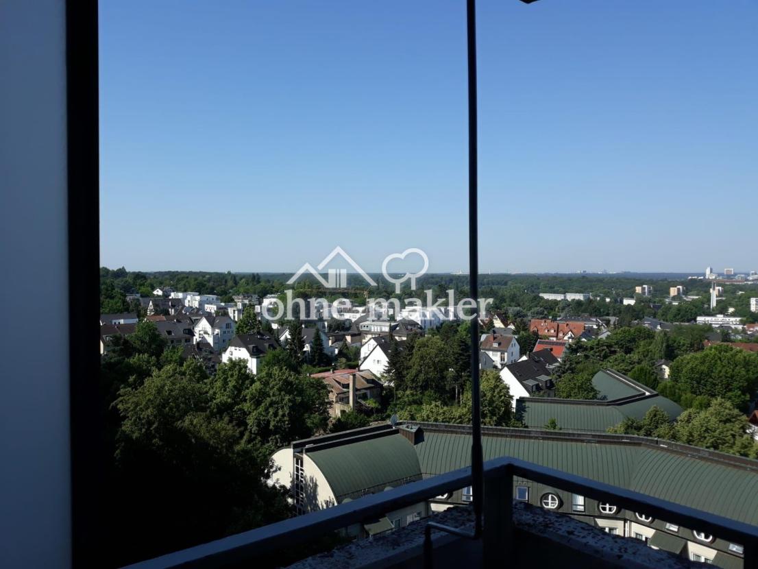Blick vom Balkon