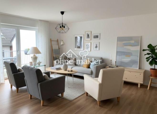 Wohnzimmer -Einrichtung KI gen