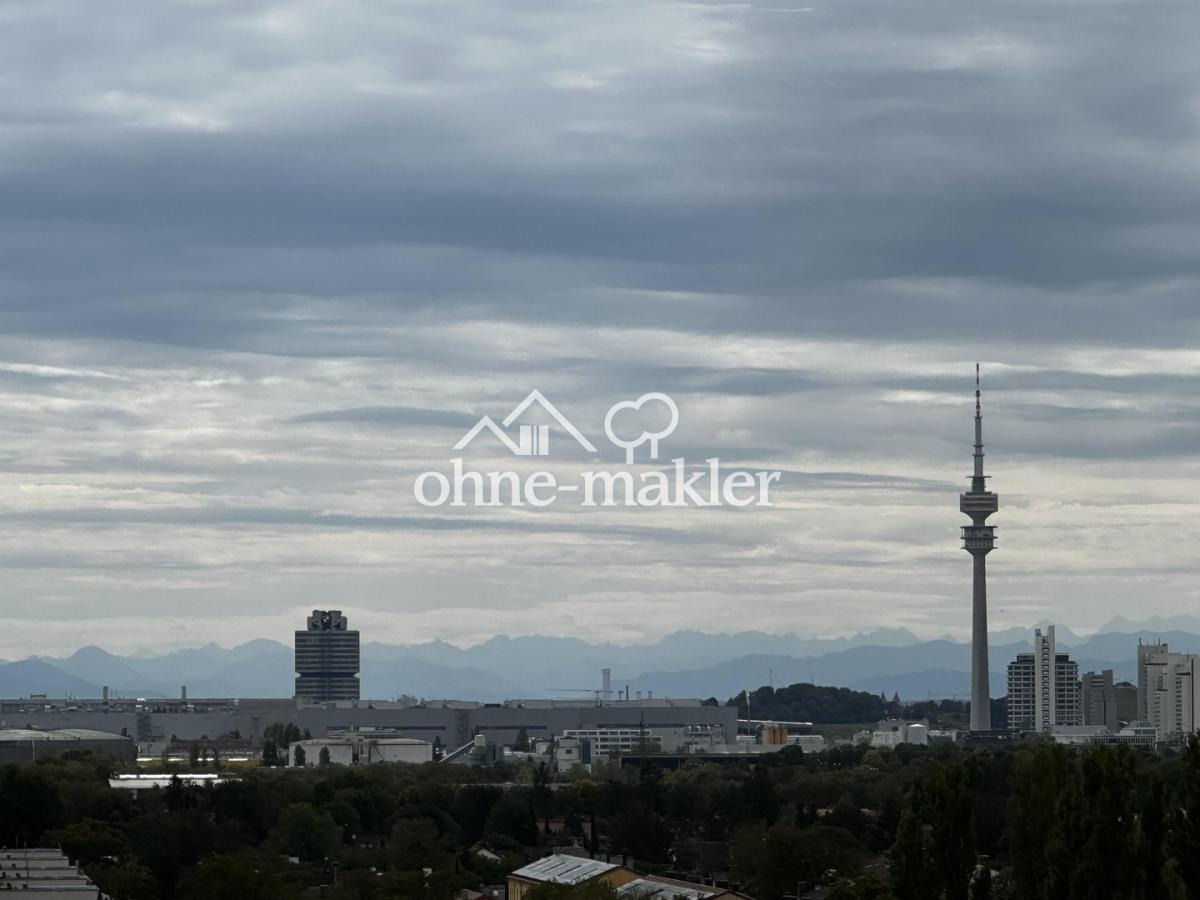 Blick vom Balkon