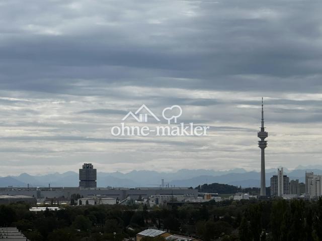 Blick vom Balkon