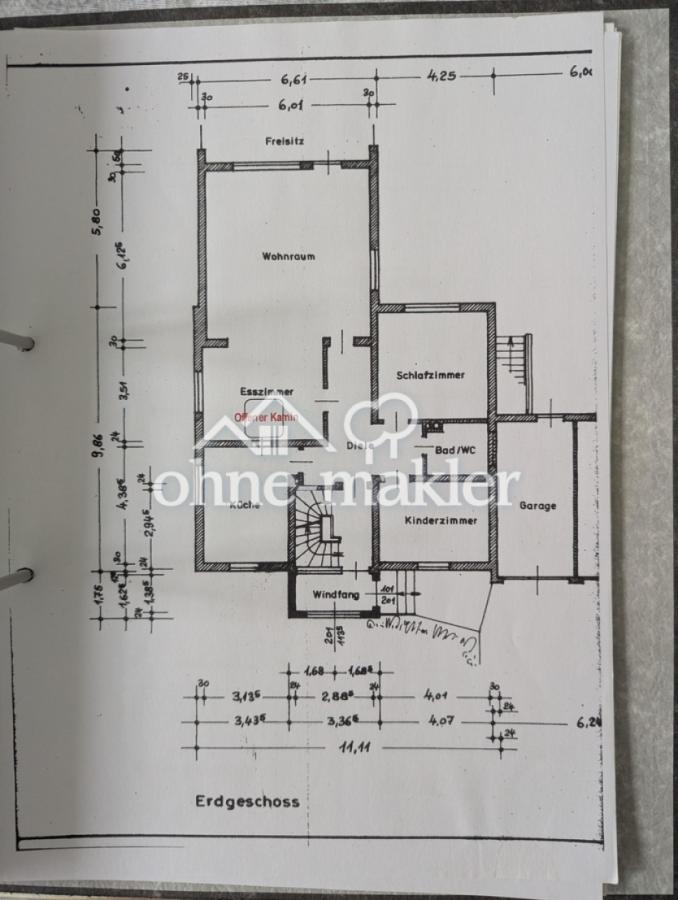 Grundriss Erdgeschoss