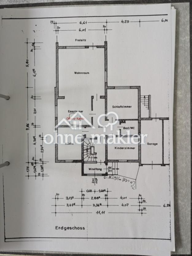 Grundriss Erdgeschoss