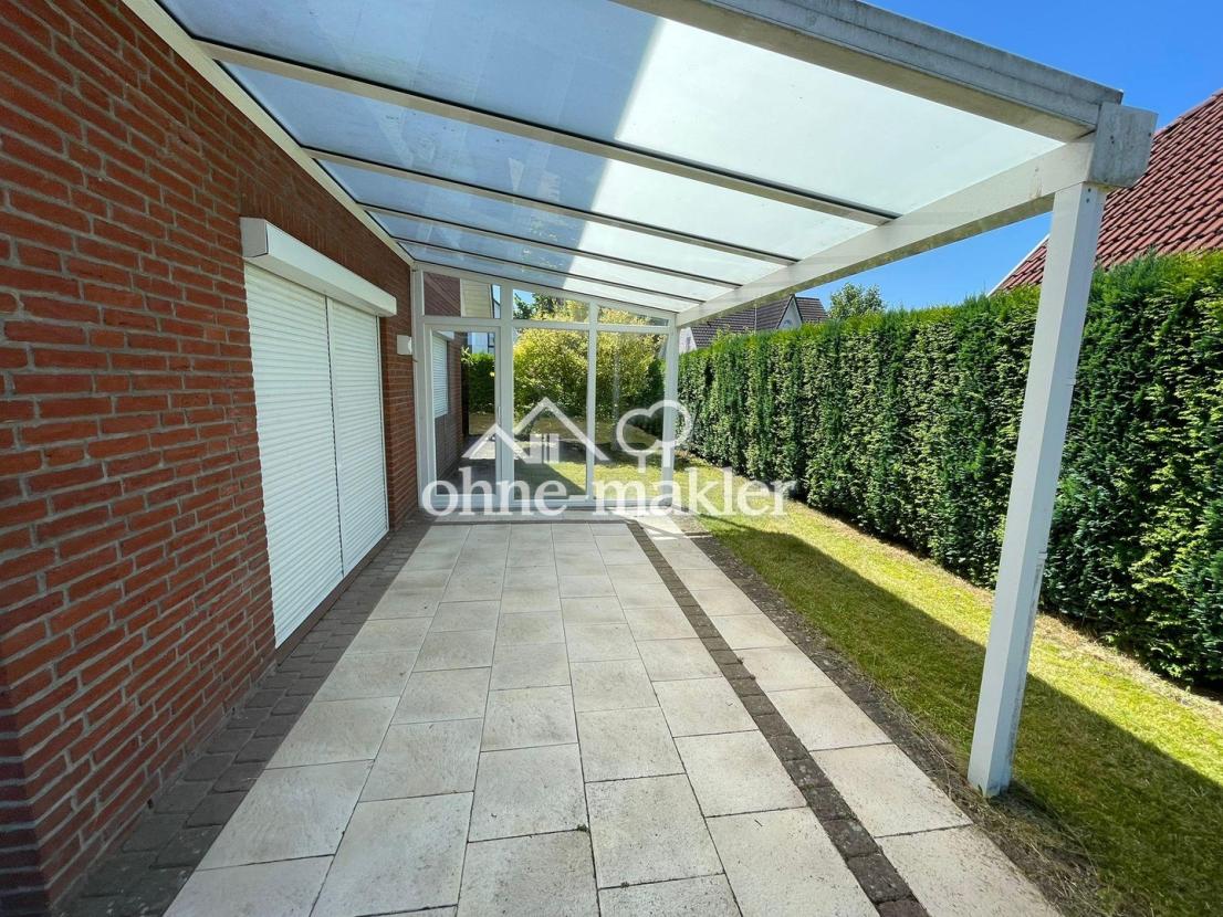 Überdachte Terrasse