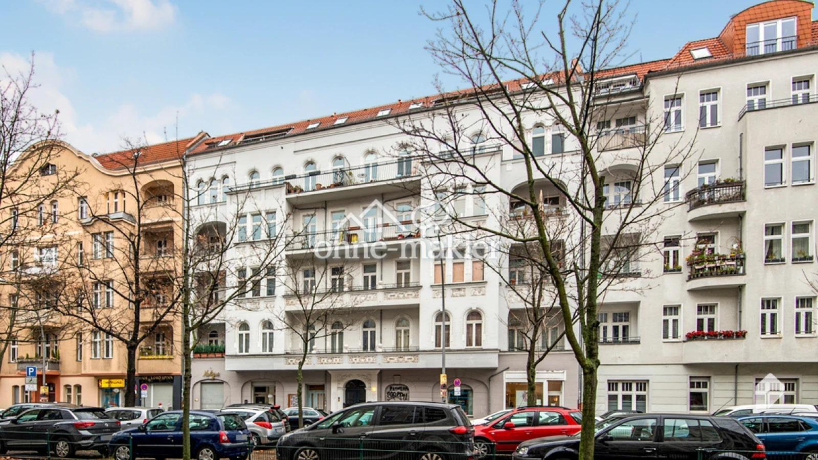 Haussicht von Strasse