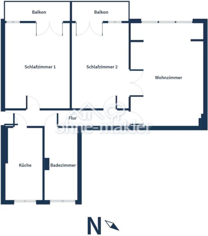 Grundriss Schematisch