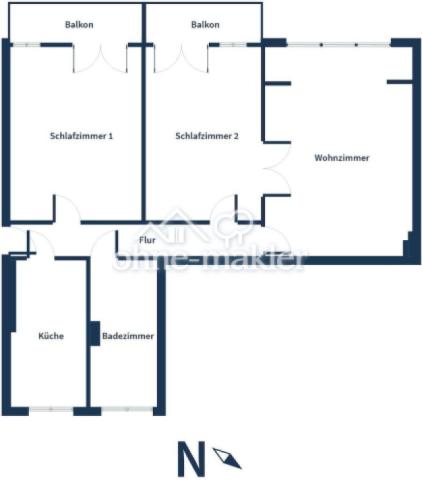 Grundriss Schematisch