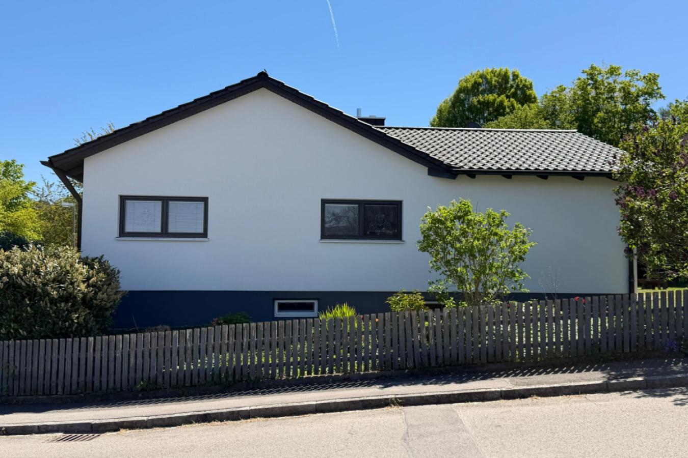 Seitenansicht Haus