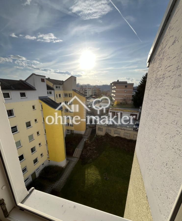 Blick aus dem Schlafzimmer
