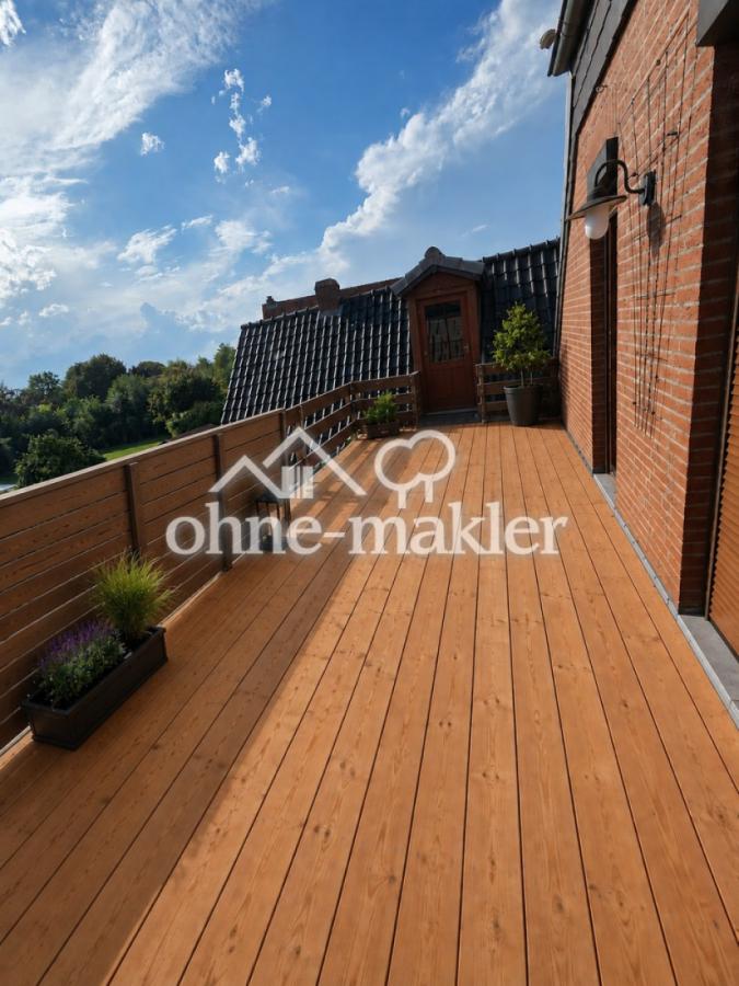 Dachterrasse fertig (KI Bild)