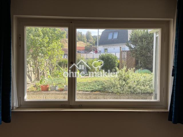 Blick aus dem EG-Zimmer