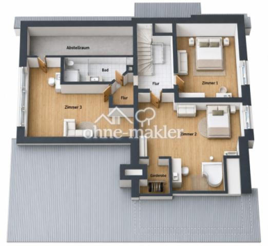 Grundriss Dachgeschoss