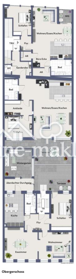 Grundriss Obergeschoss