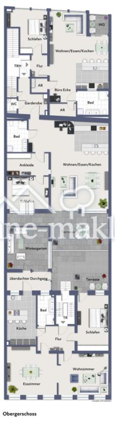 Grundriss Obergeschoss