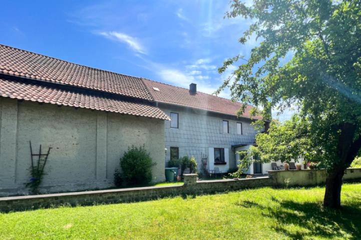 Rückansicht des Hauses