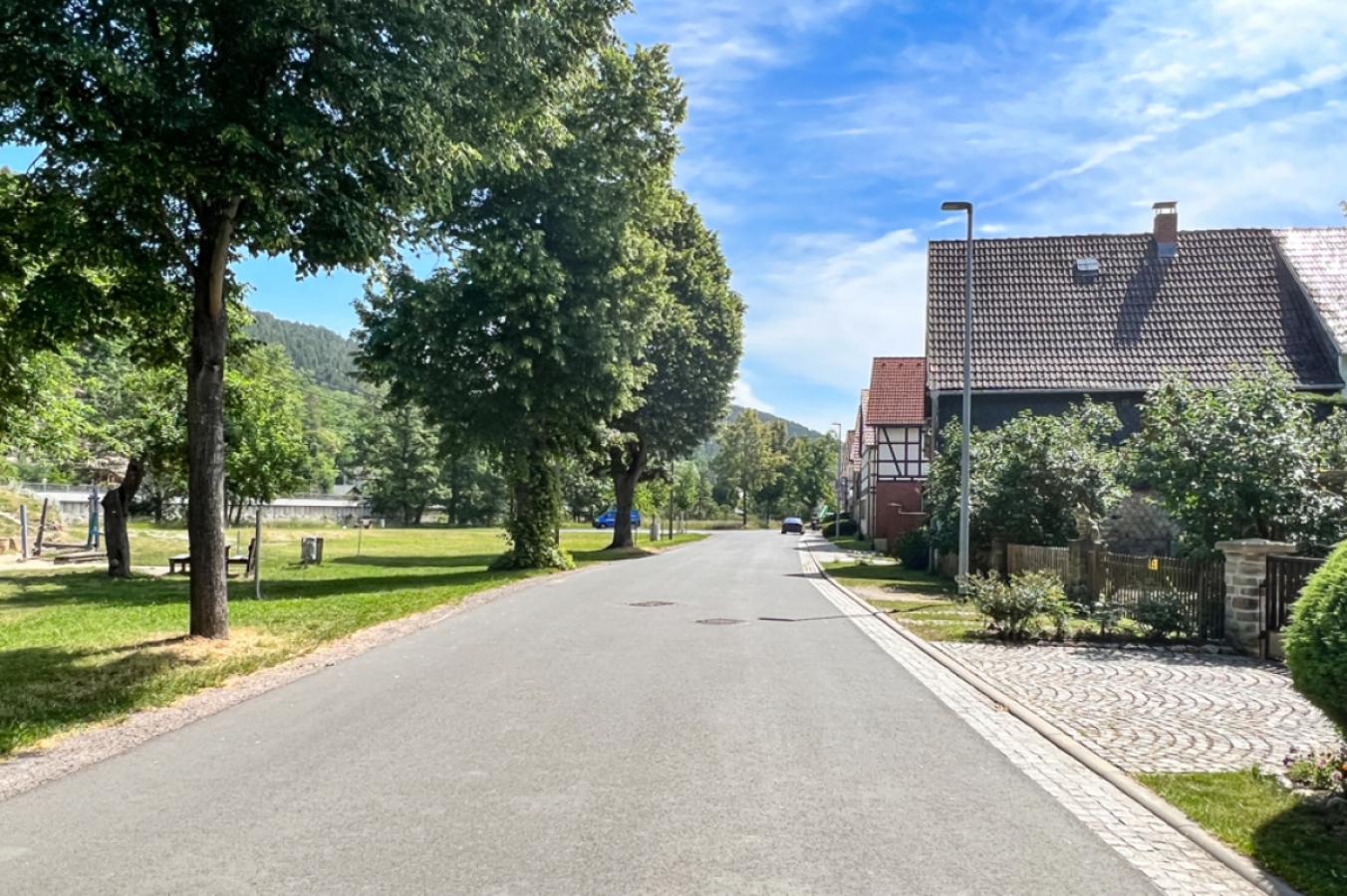 Gepflegte Wohngegend mit Urlaubsflair