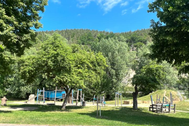 Spielplatz an der Saale