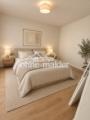 Ruhiges Schlafzimmer in modern