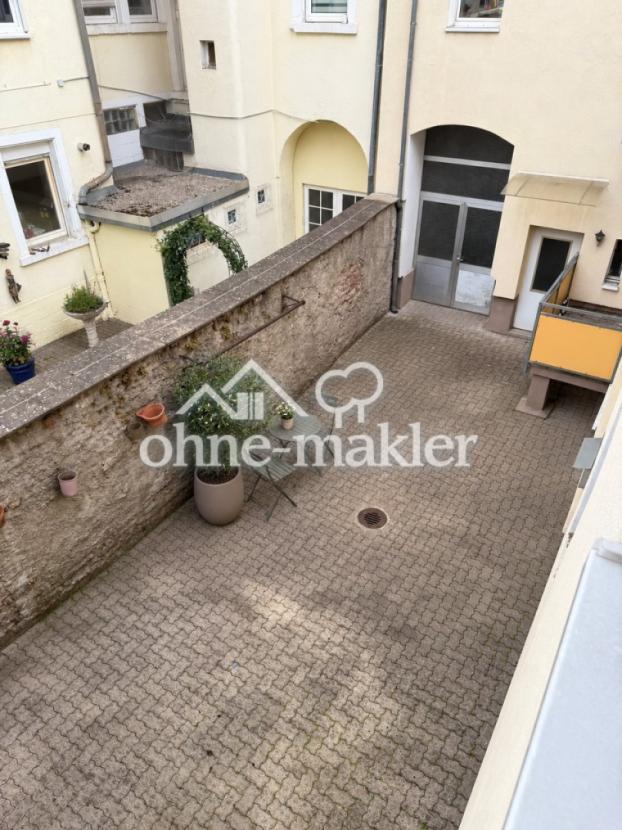 Gepflegter Blick in den begrün