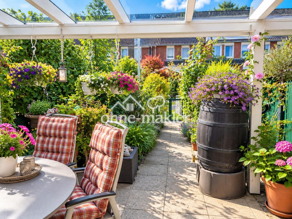 Überdachte Terrasse
