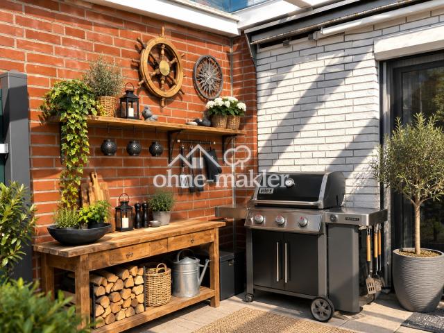 Terrasse mit Grillbereich