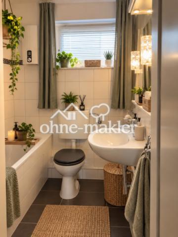 Hauptbad m. Wanne