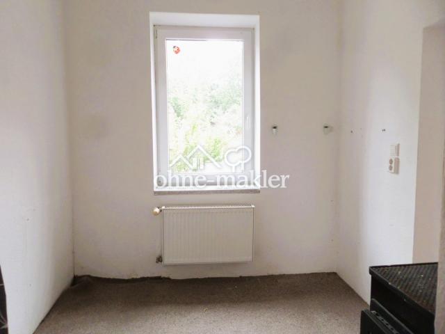 Arbeitszimmer mit Kaminofen