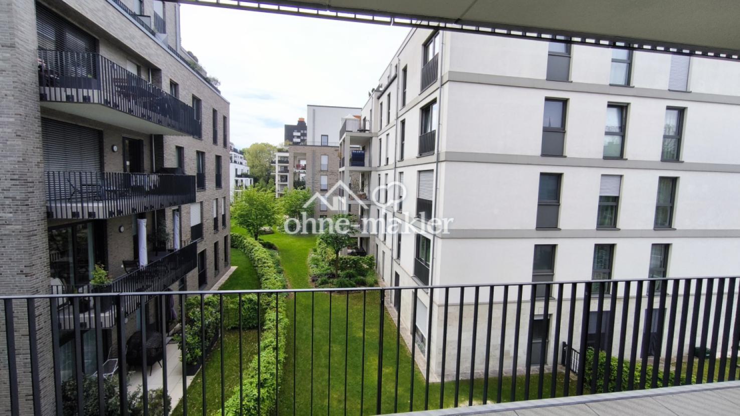 Blick aus dem Balkon