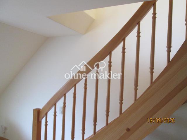 Holztreppe vom 2.OG zum 3.OG