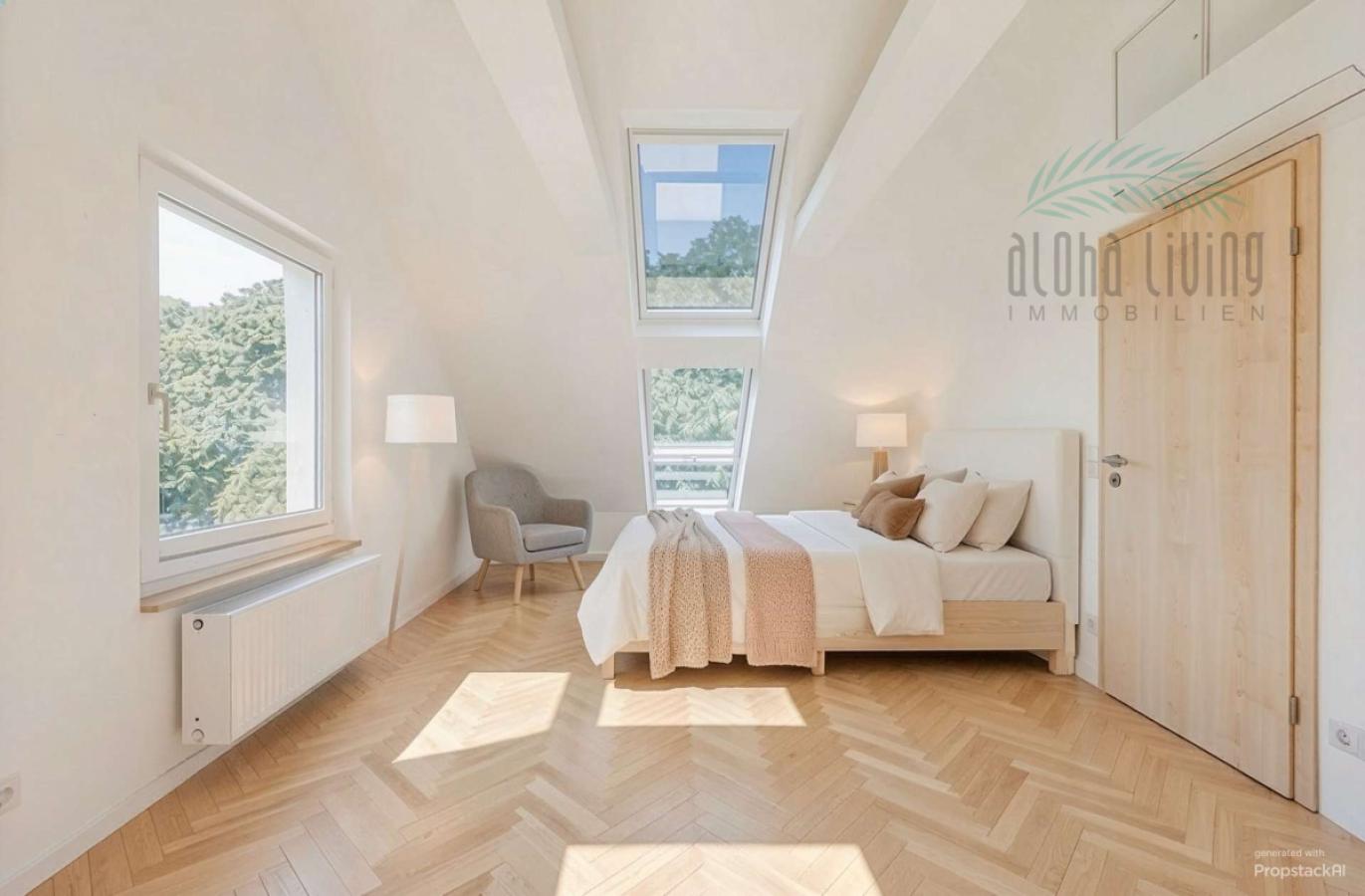 Visualisierung - Schlafzimmer (DG)