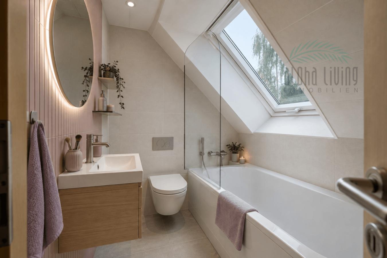 Visualisierung - Badezimmer (DG)