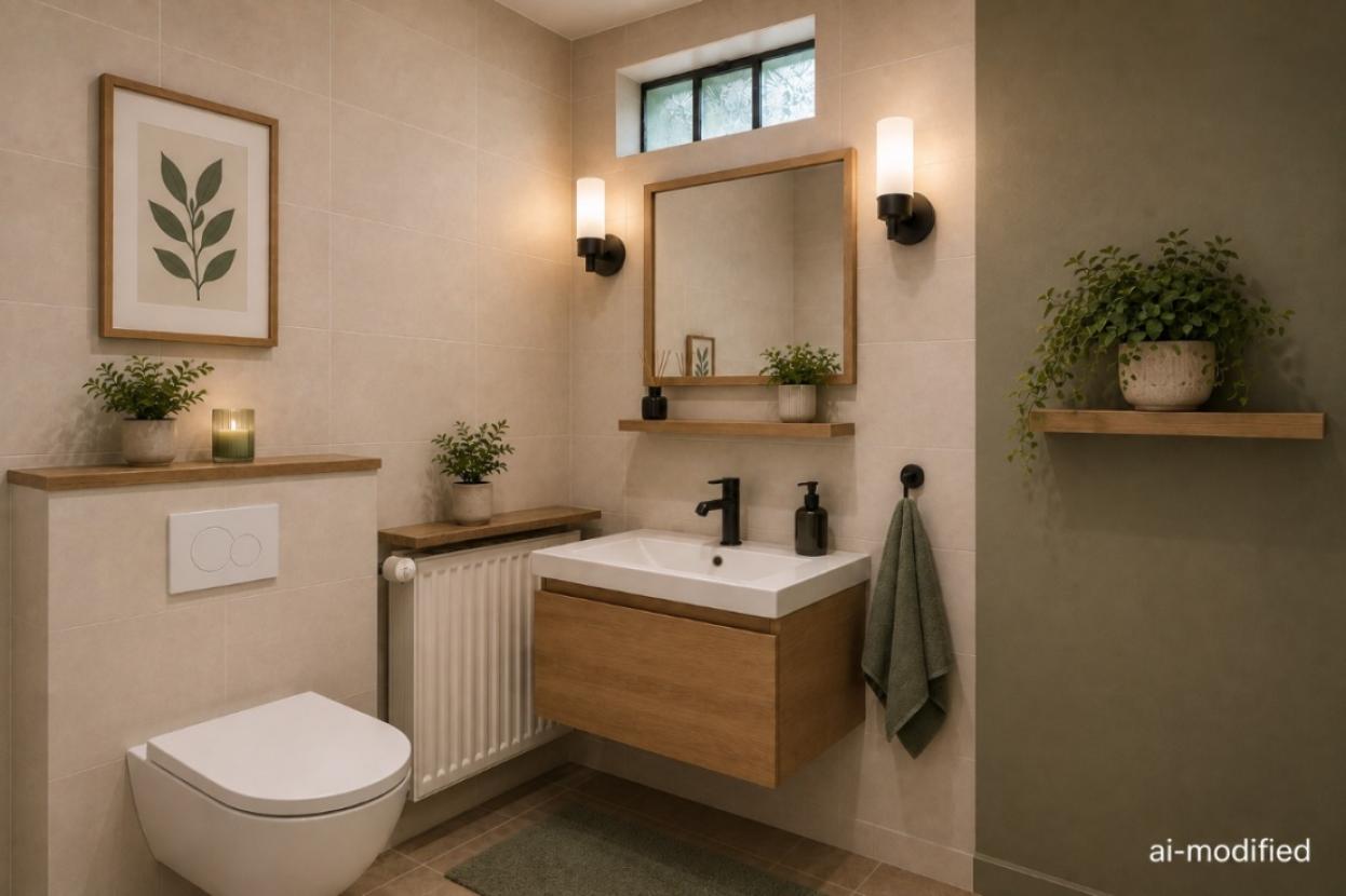 Gestaltungsvorschlag - Gäste-WC