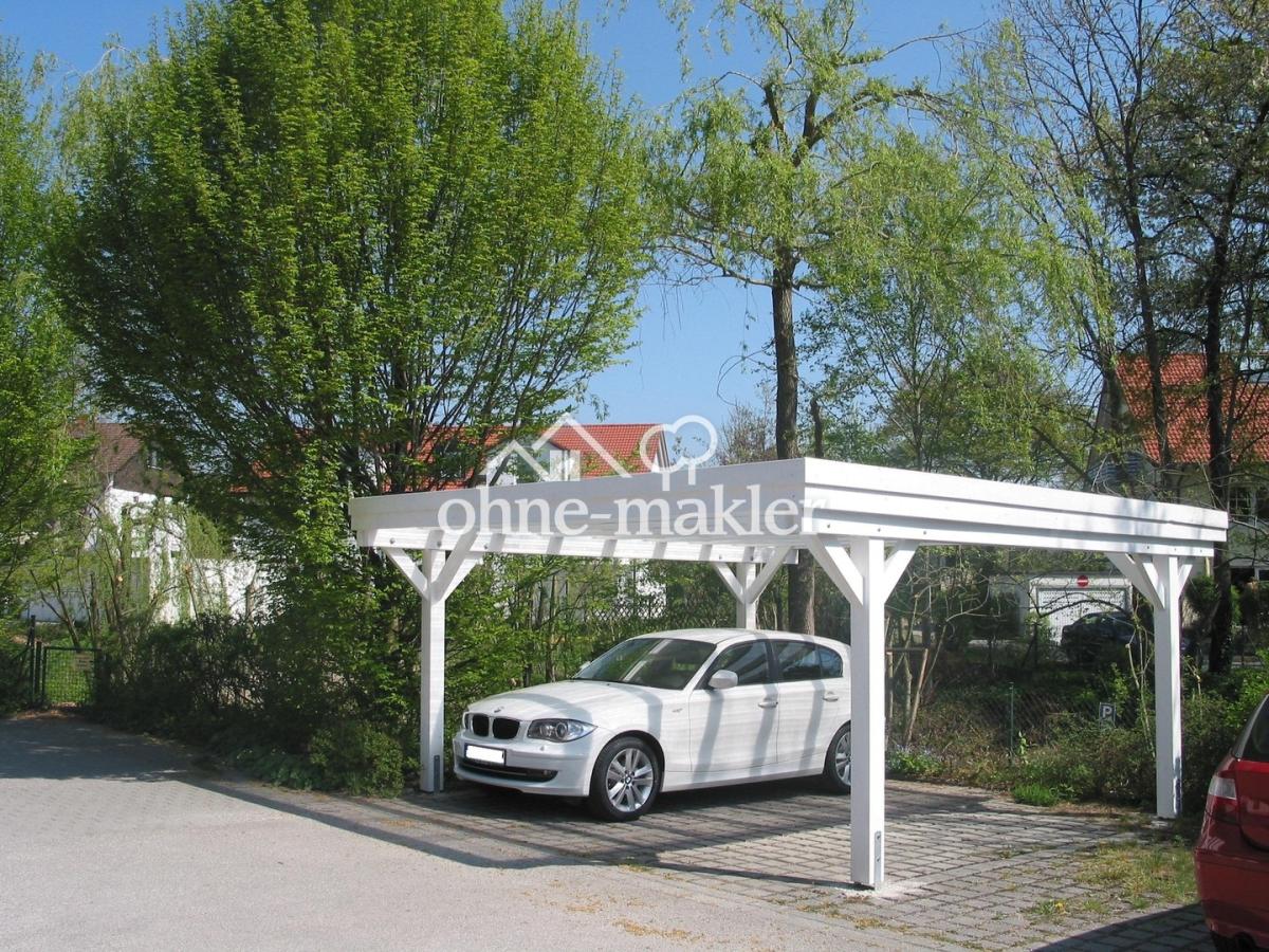 2. Carport mit Stellplatz