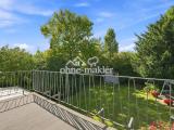 Balkon mit Gartenblick